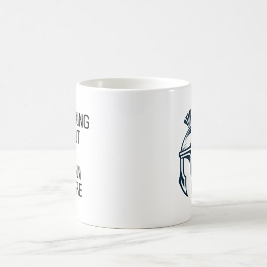 Zitat über das römische Reich Roman Helmet Kaffeetasse (Mittel)