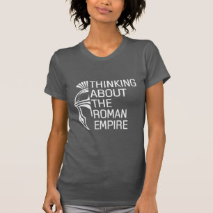 Zitat über das römische Reich Roman Helmet T-Shirt