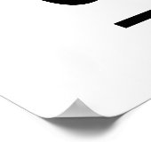 Zitat über die Zerstörung von Menschen - 1984 Poster (Ecke)