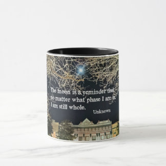 Zitat über Selbstwert. Tasse