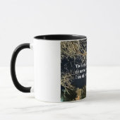 Zitat über Selbstwert. Tasse (Links)