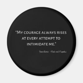 Zitat über Stolz und Vorurteile I Magnet