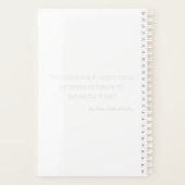 Zitat über Stolz und Vorurteile I Planer (Rückseite)