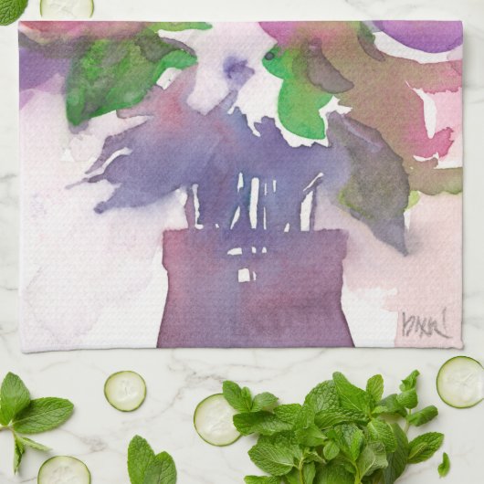 Zitat V Küchentuch (Gefaltet)