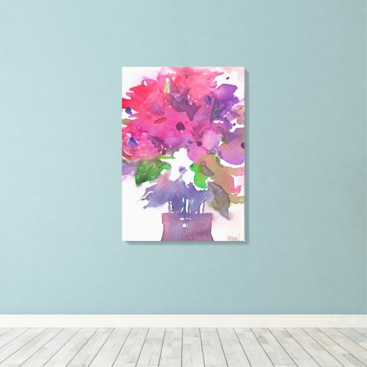 Zitat V Leinwanddruck (Insitu (Holzboden))