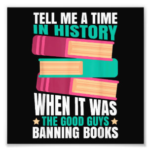 Zitat verbotener Bücher Fotodruck