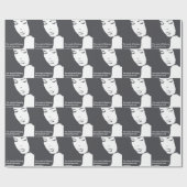 Zitat Virginias Woolf Geschenkpapier (Flach)