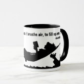 Zitat von Annie Dillard Tasse (VorderseiteRechts)