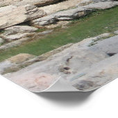 Zitat von Aristoteles mit dem Foto der Akropolis Poster (Ecke)