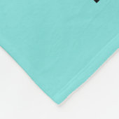 Zitat von Blumensammlern Fleecedecke (Ecke)