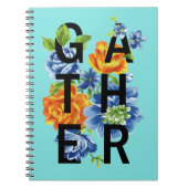 Zitat von Blumensammlern Notizblock (Vorderseite)