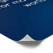 Zitat von David Hilbert - Math Posters Poster (Ecke)