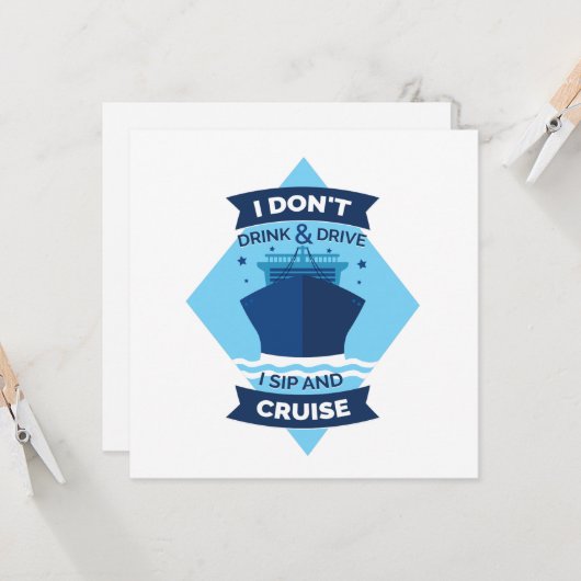 Zitat von einem Schiff auf einem Schiff Karte (Vorderseite/Rückseite Beispiel)