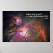 Zitat von Euclid - Math Posters Poster (Vorne)