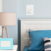 Zitat von FAMILY-Weißgold Foliendrucke (In Situ (Schlafzimmer))