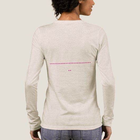 Zitat von Feministen Bella+Leinwand Frauen Tri-Blend Shirt (Rückseite)