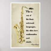 Zitat von Frank Capra - Math Poster (Vorne)