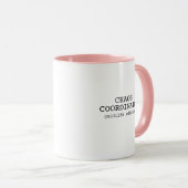 Zitat von Funny Chaos Coordinator Midlife Edition Tasse (VorderseiteRechts)