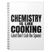 Zitat von Funny Chemistry Teacher Notizblock (Vorderseite)
