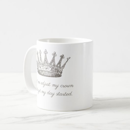 Zitat von Funny Princess Kaffeetasse (Vorderseite Links)