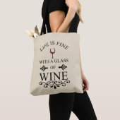 Zitat von "Funny Wine Drinker" Tasche (Von Nahem)