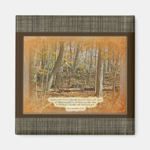 Zitat von Herbstwald George Washington Carver Magnet