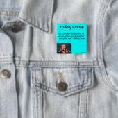 Zitat von Hillary Children "for the Children" Button (Beispiel)