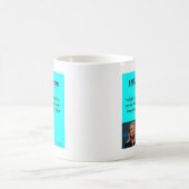 Zitat von Hillary Children "for the Children" Kaffeetasse (Mittel)