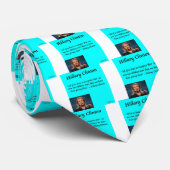 Zitat von Hillary Children "for the Children" Krawatte (Gerollt)