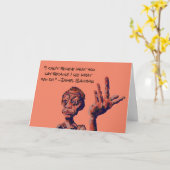 Zitat von James Baldwin Karte (Gelbe Blume)