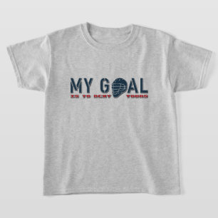 Zitat von Lacrosse Goalie "My Goal" T-Shirt