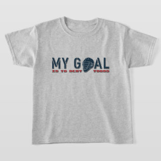 Zitat von Lacrosse Goalie "My Goal" T-Shirt