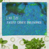 Zitat von Lao Tzu Geschirrtuch (Gefaltet)