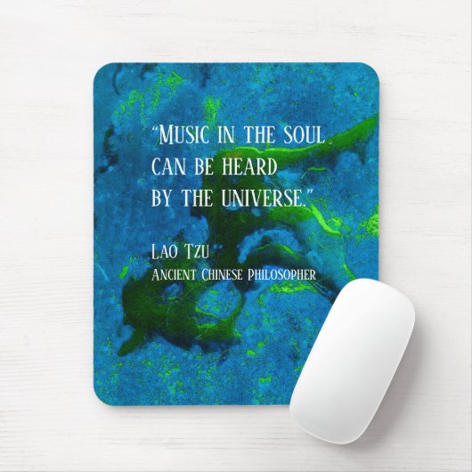 Zitat von Lao Tzu Mousepad (Mit Mouse)