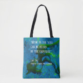 Zitat von Lao Tzu Tasche (Vorderseite)