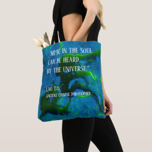 Zitat von Lao Tzu Tasche