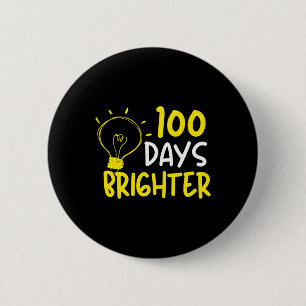 Zitat von Lehrern 100 Tage Button