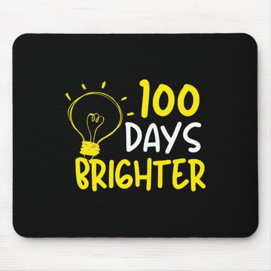 Zitat von Lehrern 100 Tage Mousepad (Vorne)