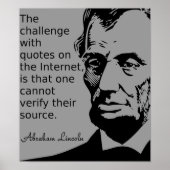 Zitat von Lincon Poster (Vorne)