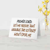 Zitat von Lotterien-Späßen Karte (Gelbe Blume)