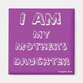 Zitat von Mama Daughter Magnet (Vorne)