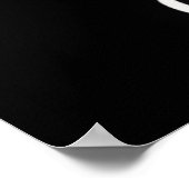 Zitat von Mark Twain zum Hungerhund Poster (Ecke)