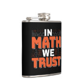 Zitat von Mathematikern - Vertrauen in Mathematik Flachmann (Rechts)