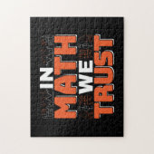 Zitat von Mathematikern - Vertrauen in Mathematik Puzzle (Vertikal)