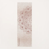 Zitat von Namaste Om Yogi Practitionstudio Yogamatte (Vorderseite)