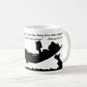 Zitat von Naomi Shihab Nye Kaffeetasse (VorderseiteRechts)