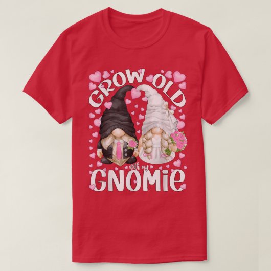 Zitat von niedlichen Braut- und Gnomen - wird mit  T-Shirt (Design vorne)