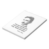 Zitat von Nikola Tesla Notizblock (Rotiert)