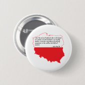 Zitat von Papst Johannes Paul II Button (Vorne & Hinten)