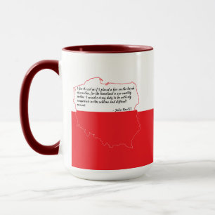 Zitat von Papst Johannes Paul II Tasse